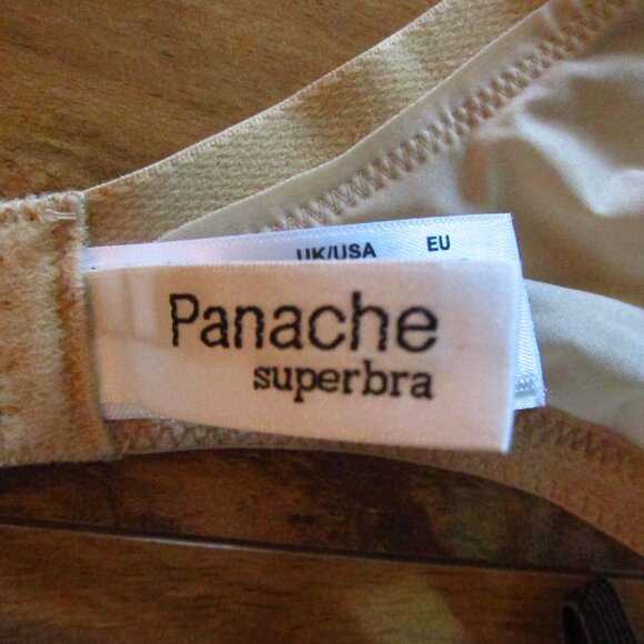 Panache Beige Unlined Tango II Balcony Underwire Bra size 36G - Picture 6 of 7